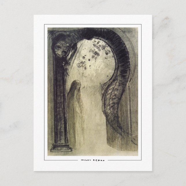 Odilon Redon #85 - Carte postale d'art fin (Devant)