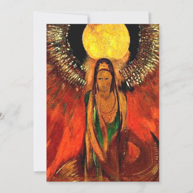 Odilon Redon, La flamme, (Devant)