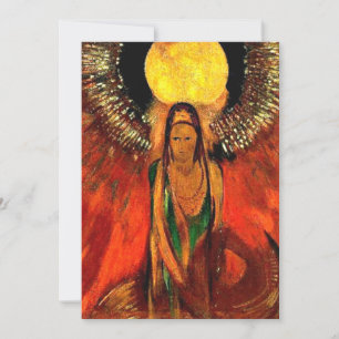 Odilon Redon, La flamme,