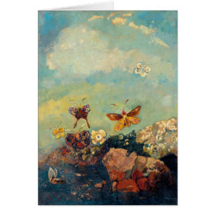 Odilon Redon Papillons Symbolisme Vintage Art