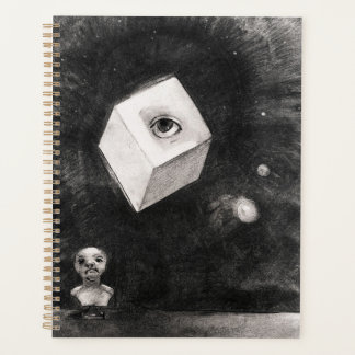 Odilon Redon, The cube, 1880 