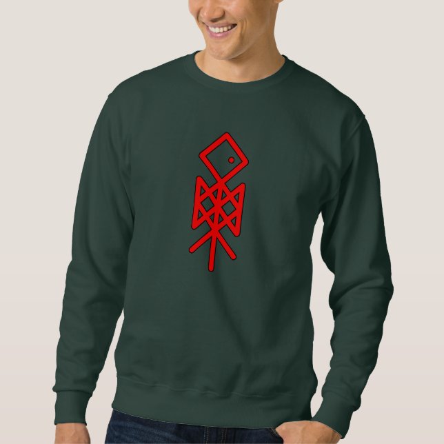 Odin Viking Bindrune Sweatshirt (Devant)