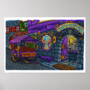 Odin's Rune Shop - Poster