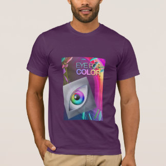 Oeil d'alt pour le T-shirt de couleur