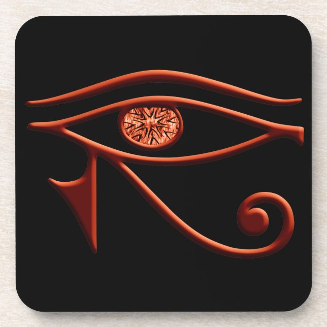 OEil de feu des Dessous de verre Horus (Devant)