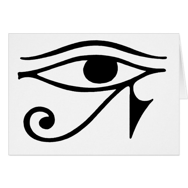 oeil de horus (Devant horizontal)