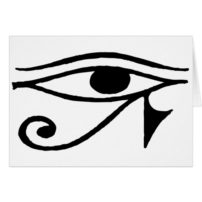 OEil de Horus (Devant horizontal)