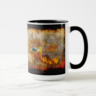 Oeil de Horus Mug d'art sacré égyptien