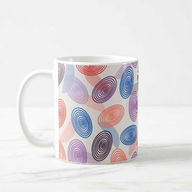 Oeil de la tempête Café Mug (Gauche)
