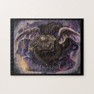 OEil de la tempête Dragon Jigsaw Puzzle