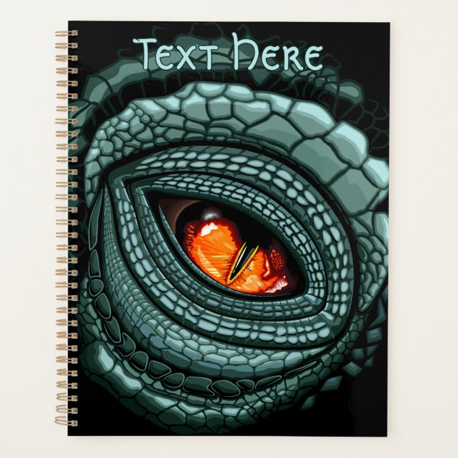 Œil de prédateur reptile primal (Devant)