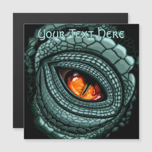 Œil de prédateur reptile primal