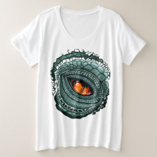 Œil de prédateur reptile primal