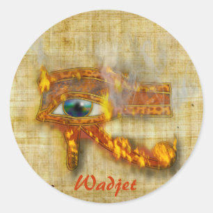 OEIL D'HORUS Stickers D'Art Égyptien Wadjet