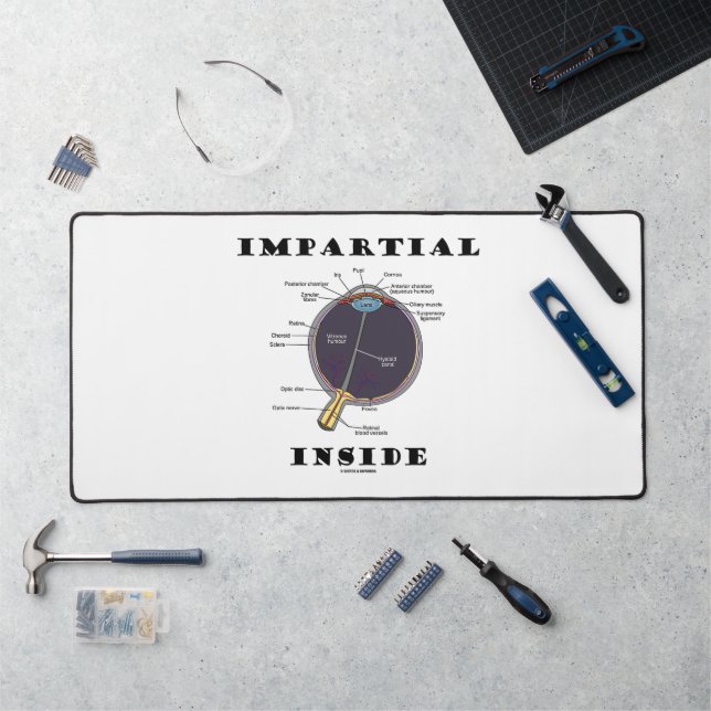 Oeil Impartial (I) À L'Intérieur De L'Oeil Anatomi (Poste de travail)