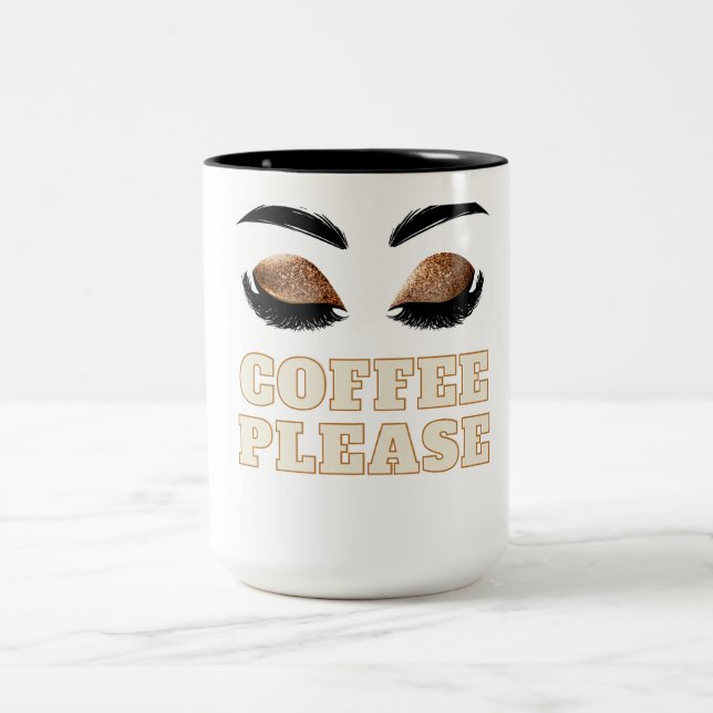 Oeil Lashes Café Mug (Centre)