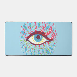 Oeil psychédélique bizarre Trippé