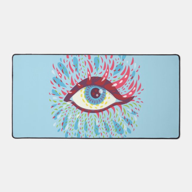 Oeil psychédélique bizarre Trippé (Recto)