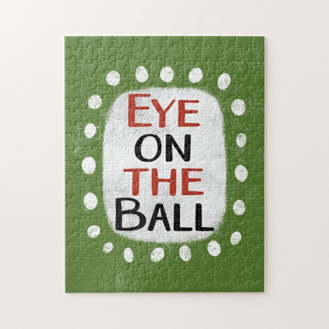 Oeil Sur La Balle Jigsaw Puzzle Puzzle (Vertical)