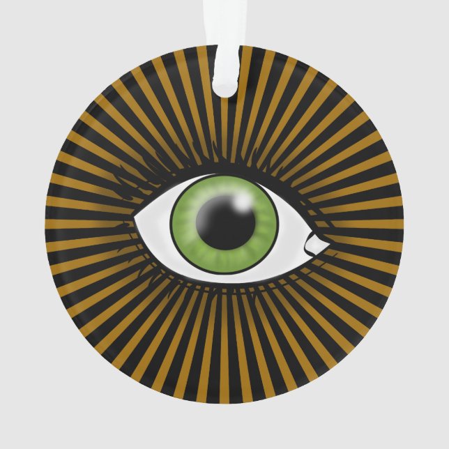 Œil vert solaire (dos)