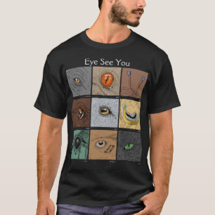 Oeil Vous Voir Animal Pun, Oeil animal T-Shirt