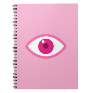 Oeil Vous Voir Carnet Rose