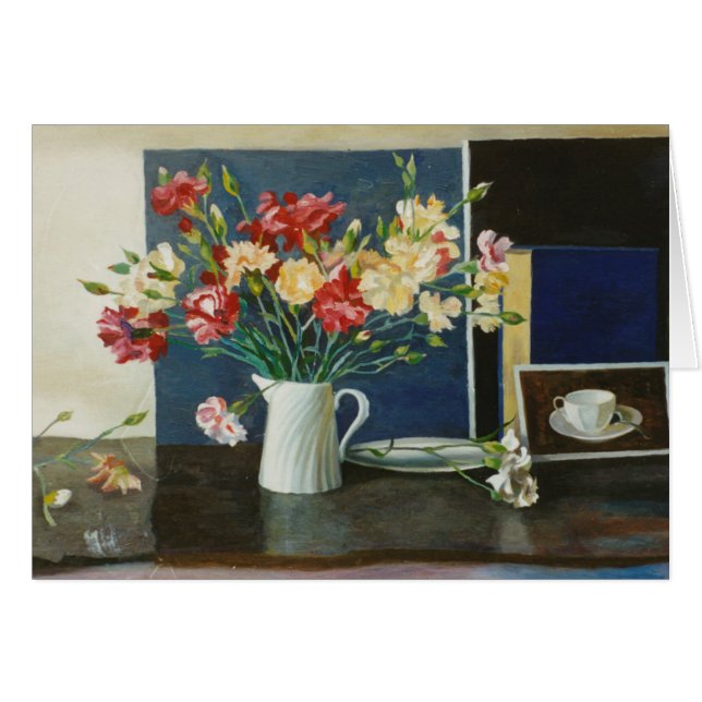 Oeillets dans une cruche en spirale 2000 (Devant horizontal)