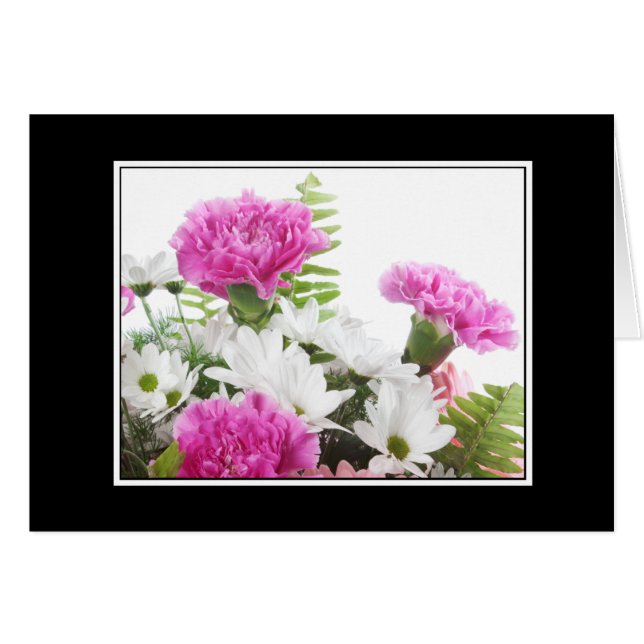 Oeillets et marguerites (Devant horizontal)