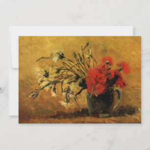 Oeillets rouges et blancs par Vincent van Gogh