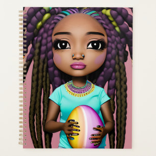 Oeuf de Pâques Melanin Femme Black Girl Magic Rain