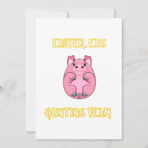 Oeuf de porc cadeau de Pâques Amour de Pâques Coch