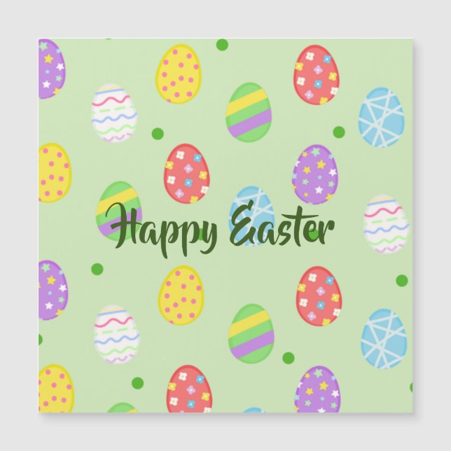 OEufs colorés de Pâques Festival (Devant)