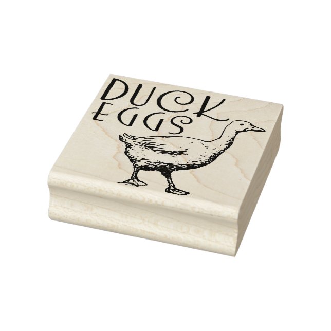 OEUFS DE DUCK ÉGARD TAMPON DE CARTON (Tampon)