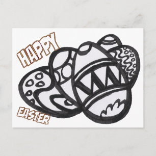 OEufs de Pâques, Carte postale
