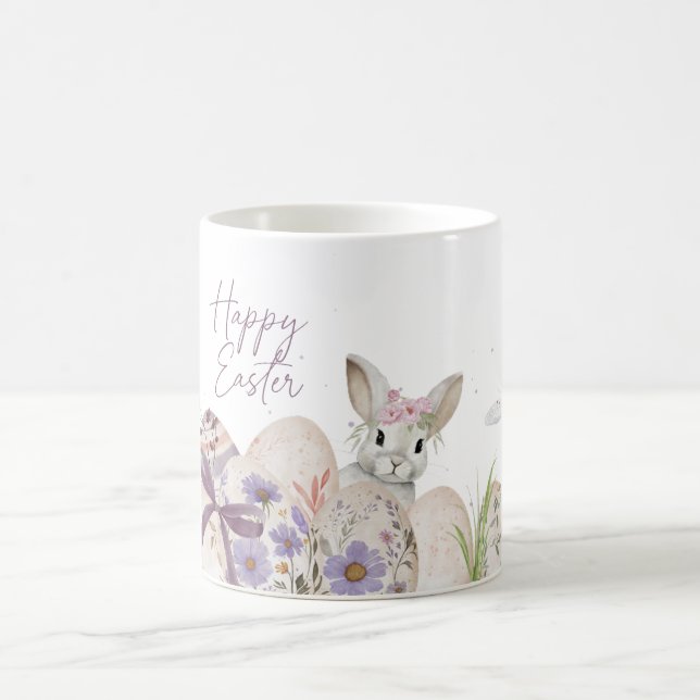 Œufs de Pâques Floraux Mug Joyeuses Pâques (Centre)
