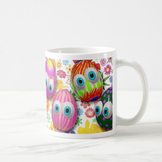 Oeufs de Pâques mignons Tasses de dessin (Droite)