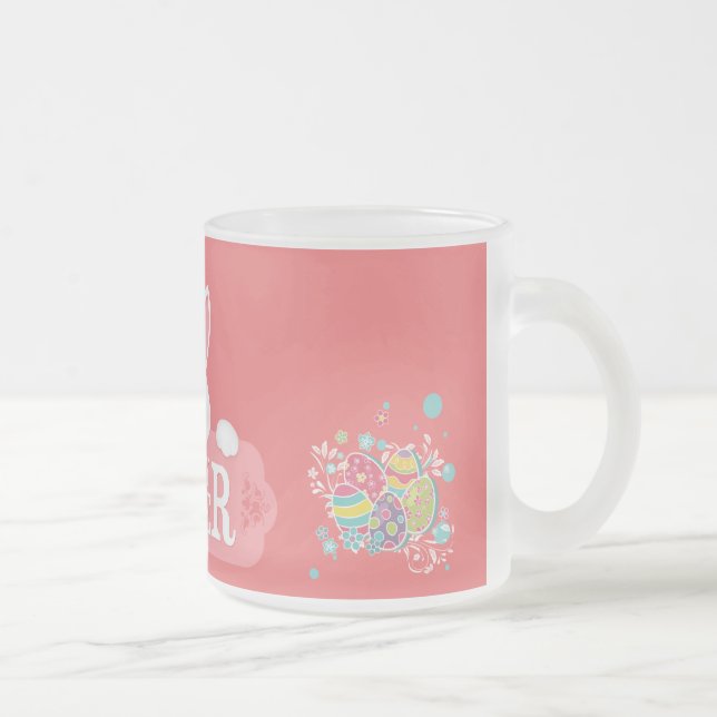 Oeufs de Pâques Pastel et Mug de lapin (Droit)