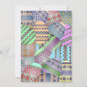 Oeufs de Pâques ukrainiens (Pysanky) Invitation