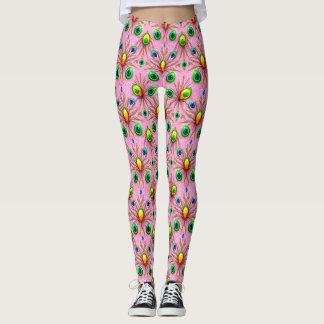 ŒUFS DE PÂQUES ~ Vert Jaune 3D ~ Leggings