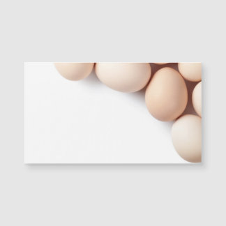 Oeufs De Poulet Sur Arrière - plan Blanc