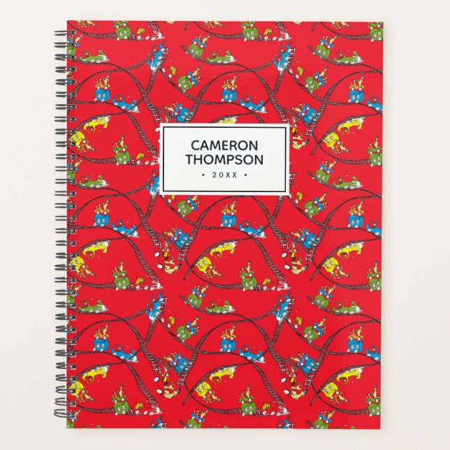 Oeufs verts et jambon | Motif de train (Devant)