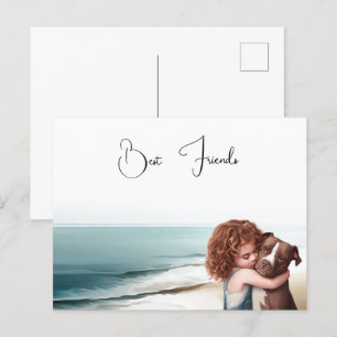 Œuvre d'art de carte postale souvenir Staffordshir