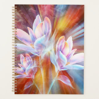 Œuvre d'art de fleurs modernes abstraites