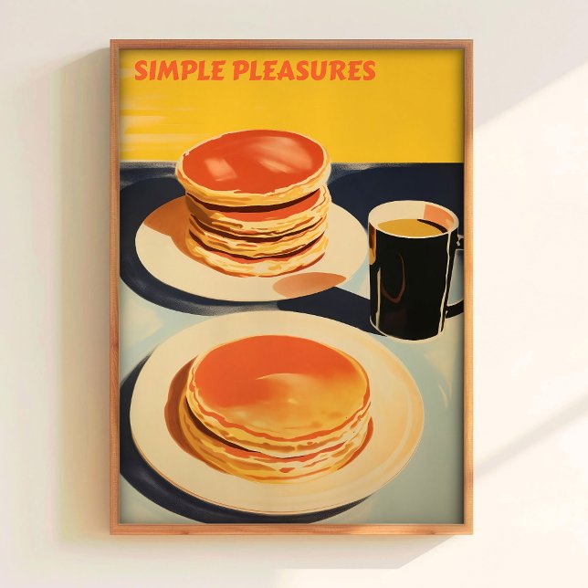 Œuvre d'art de mur de crêpes Impression de petit d (Créateur téléchargé)