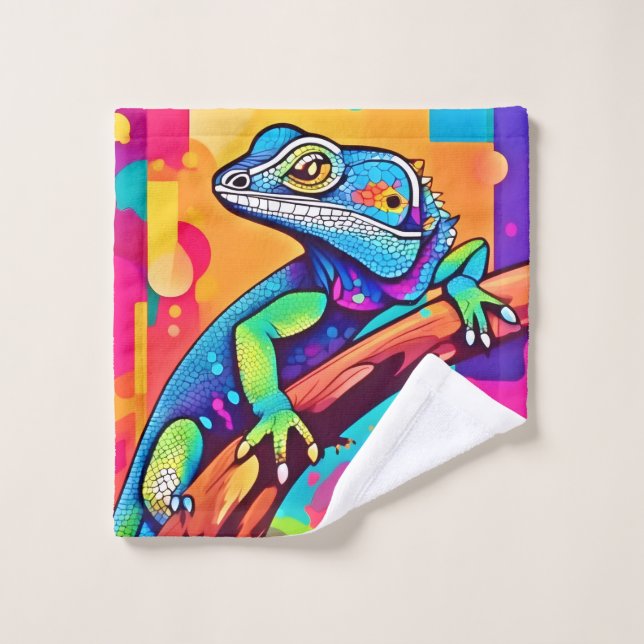 Oeuvre de Lizard (Gant de toilette)