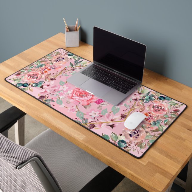 Oeuvre Florale, Couronne Florale Rose (Bureau 2)