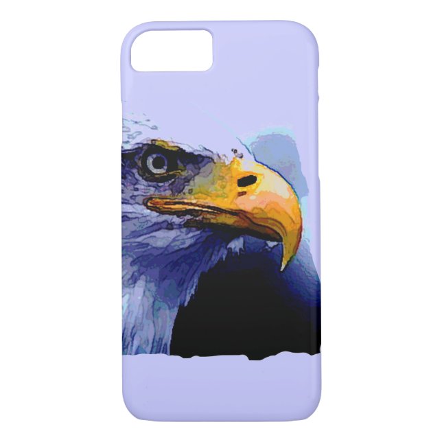 Oeuvre unique Eagle Eye iPhone 7 Coque (Dos)