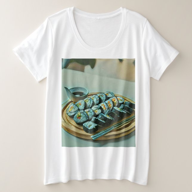 Oeuvre vintage de Sushi (Design devant)