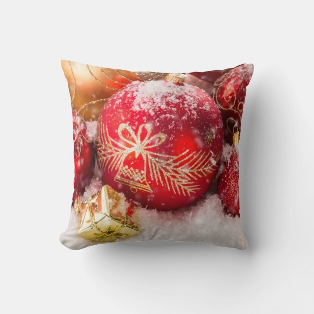 Oeuvres de Noël Lancer Oreiller (Recto)