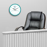 Office Dentiste Moderne Éditable Horloges de salle<br><div class="desc">Modifiez cette horloge murale de bureau Dentist créée avec un logo Dentist moderne Dentist vous pouvez laisser en place ou remplacer et texte que vous pouvez modifier avec le nom du professionnel dentaire,  le nom de votre service de dentisterie ou un slogan. Conçu sur acrylique de haute qualité.</div>